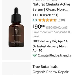 True Botanicals Natural chebula serum
